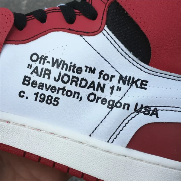 Air Jordan1 x Off White AJ1 - 2018-10-13 - Replica shoes