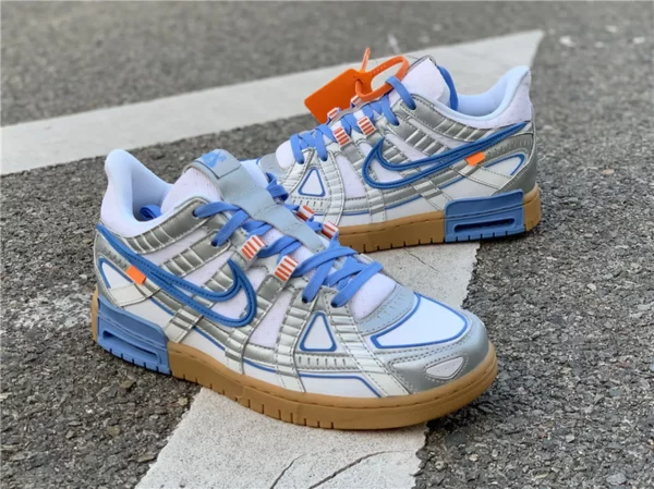 OFF-WHITE x Nike Air Rubber Dunk University Blue - Replica shoes