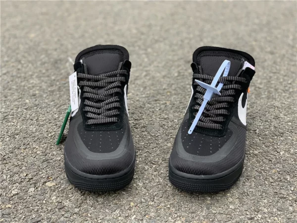 Off-White Nike Air Force 1 Low Black - Replica shoes