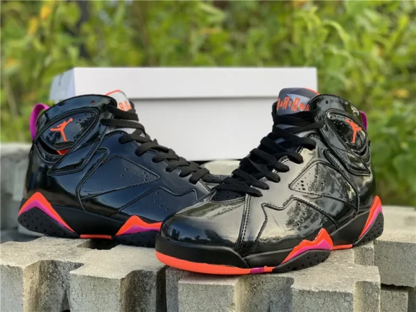 Air Jordan 7 WMNSBlack Patent Leather - 2019-09-03 - Replica shoes