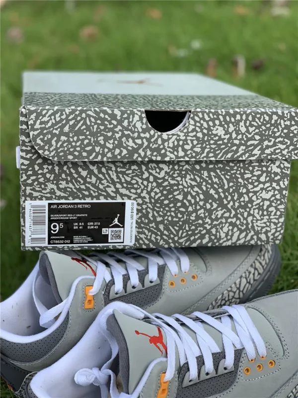 Air Jordan 3``Cool Gray'' - Replica shoes