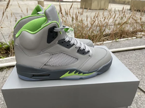 Air Jordan 5 Green Bean-04 - Replica shoes