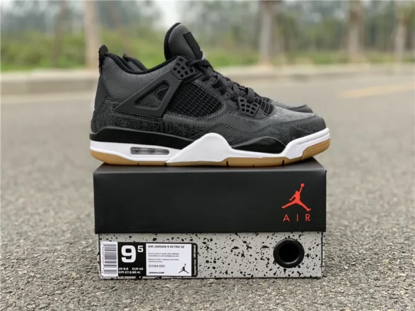 Air Jordan 4 SE Black Gum - 2018-12-24 - Replica shoes