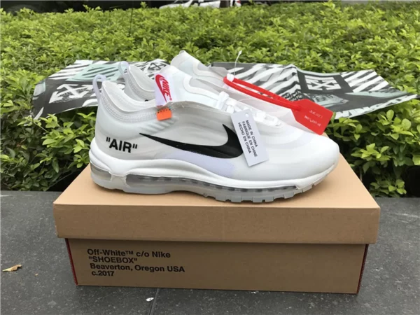 OFF-WHITE x NIKE Air Max 97 the ten OW - Replica shoes