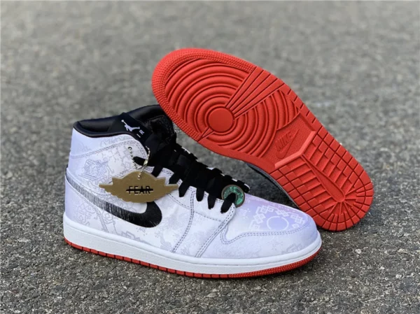 CLOT x Air Jordan 1 Mid Fearless - 2019-12-17 - Replica shoes