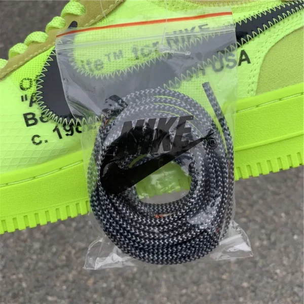 OFF-WHITE x Nike Air Force 1 Volt - Replica shoes