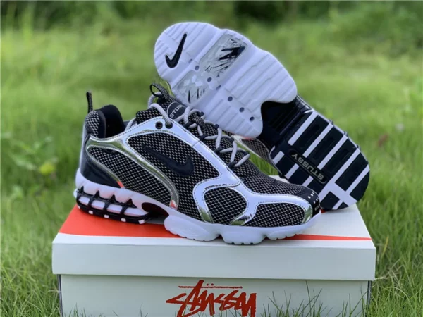 Stussy x Nike Air Zoom Spiridon Caged - Replica shoes