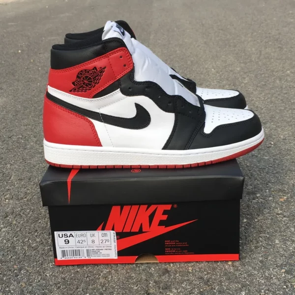 Air Jordan 1 High Black Toe AJ1 - 2018-09-18 - Replica shoes