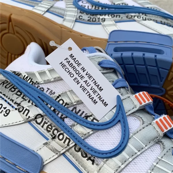 OFF-WHITE x Nike Air Rubber Dunk University Blue - Replica shoes