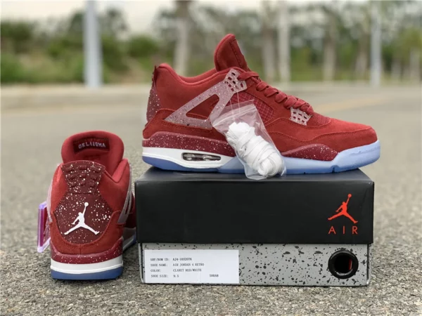 Air Jordan 4 The Oklahoma Sooners PE - 2019-05-14 - Replica shoes