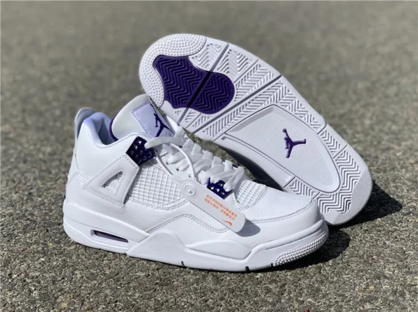 Air Jordan 4 Court Purple - Replica shoes