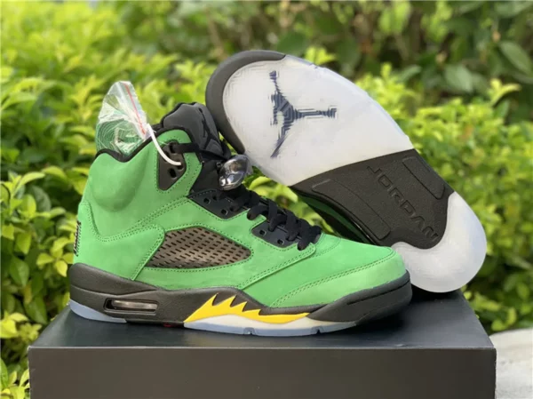 Air Jordan 5Oregon Ducks - Replica shoes