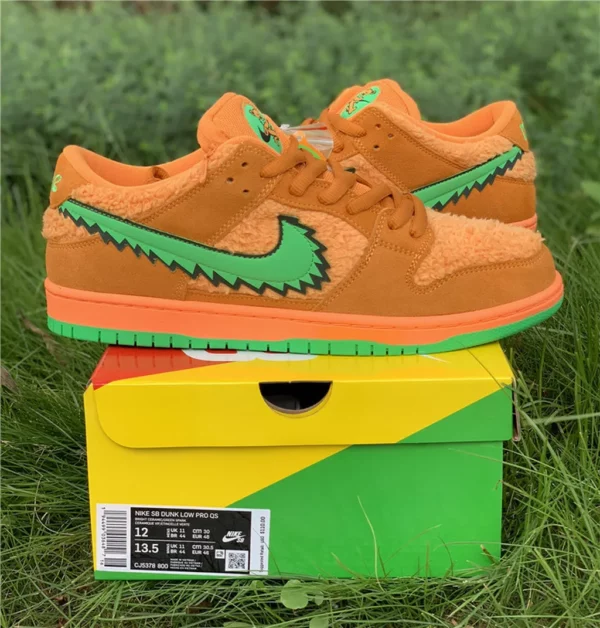 Grateful Dead x Nike SB Dunk Low Orange Bear - Replica shoes