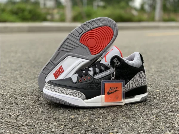 Air Jordan 3 OG Black Cement - 2019-06-06 - Replica shoes