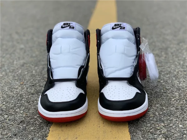 Air Jordan 1 Satin WMNS Black Toe - 2019-08-14 - Replica shoes