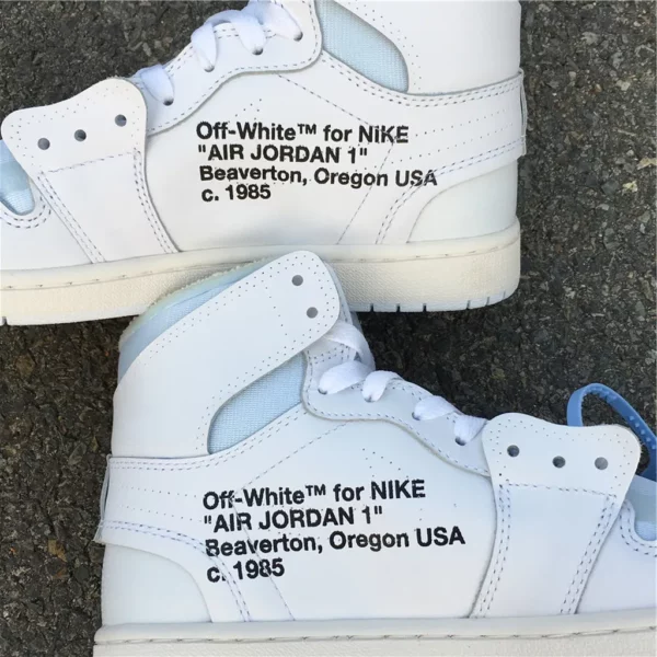 OFF-WHITE x LV x Air Jordan 1 - 2018-09-23 - Replica shoes