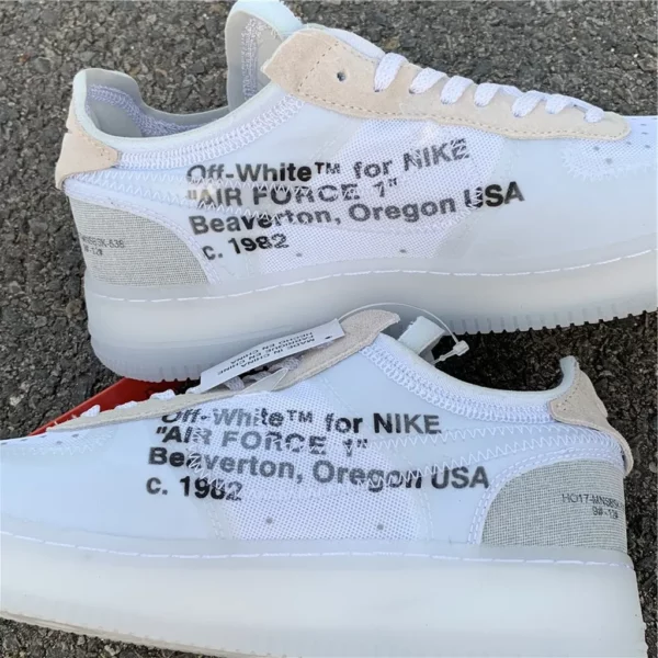 OFF-WHITE x Nike Air Force 1 LOW OW AF1 - Replica shoes