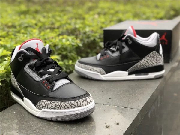 Air Jordan 3 OG Black Cement - 2018-03-02 - Replica shoes