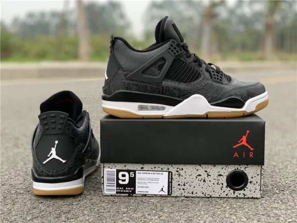 Air Jordan 4 SE Black Gum - 2018-12-24 - Replica shoes