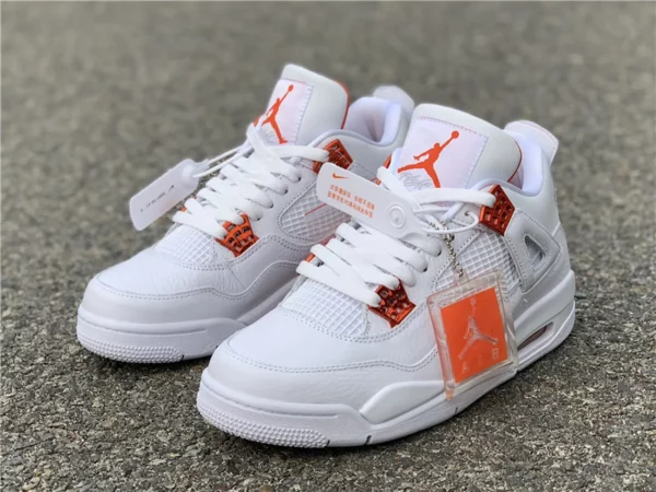 Air Jordan 4 University orange - Replica shoes