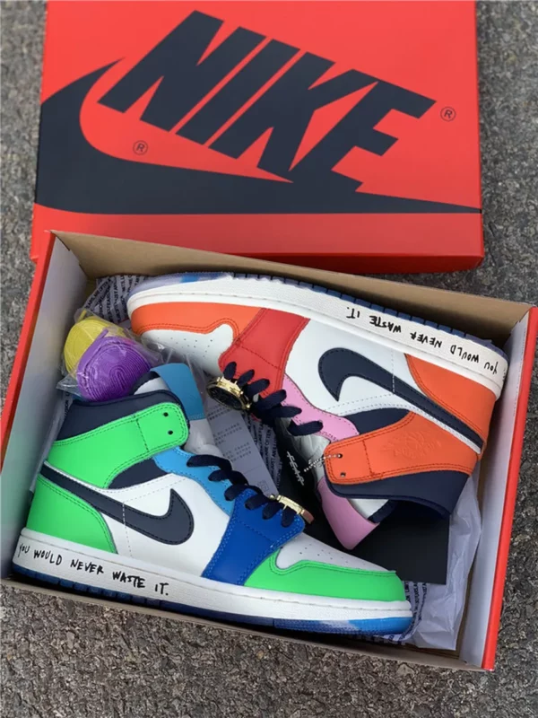 Melody Ehsani x Air Jordan 1 Mid WMNS Fearless - 2019-12-17 - Replica shoes