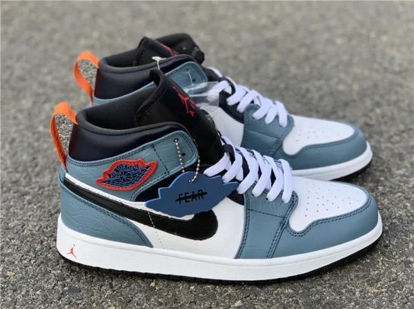 Facetasm x Air Jordan 1 Mid Fearless - 2019-12-04 - Replica shoes