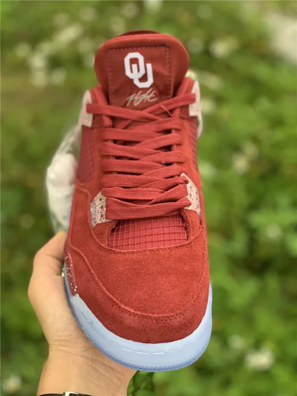 Air Jordan 4 The Oklahoma Sooners PE - 2019-05-14 - Replica shoes